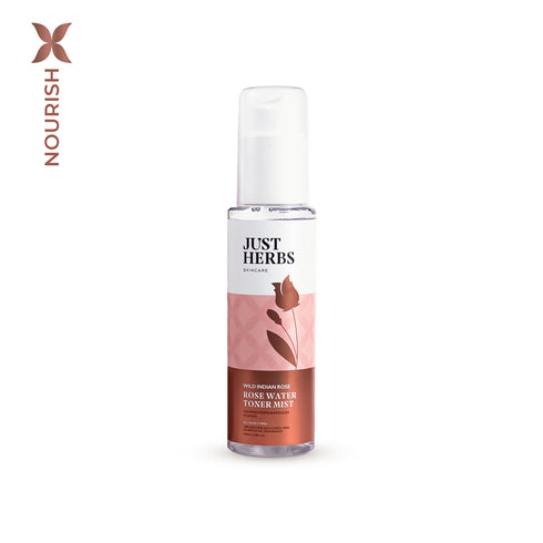 Just Herbs Steam Distilled Rose Water Facial Mist