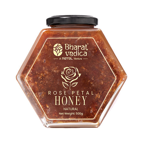 Bharat Vedica Rose Petal With Honey Gulab Honey Gulkand Shahad