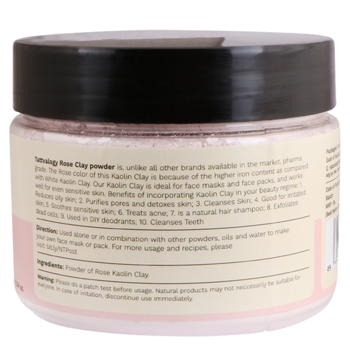 Tattvalogy Natural Rose Clay