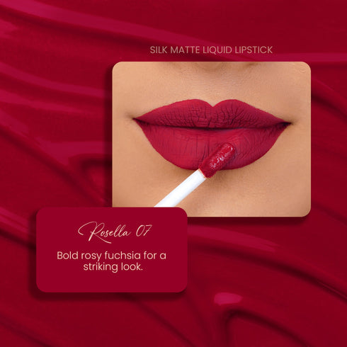 Parul Garg Beauty Rosella 07: Silk Matte Liquid Lipstick