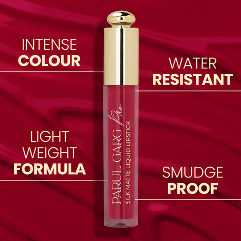 Parul Garg Beauty Rosella 07: Silk Matte Liquid Lipstick