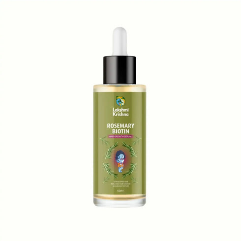 Lakshmi Krishna Naturals Rosemary Biotin Hair growth Serum