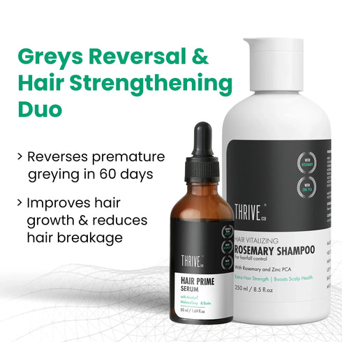 Thriveco Hair Vitalizing Rosemary Shampoo ThriveCo Hair Prime Serum