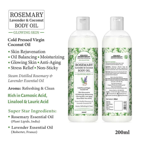 Keya Seth Aromatherapy Rosemary Lavender Coconut Body Oil