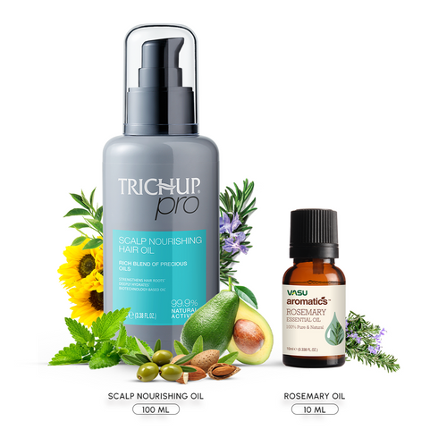 Vasuestore Trichup Pro Hair Growth Oil Combo Scalp Oil with 100 Natural Rosemary Oil