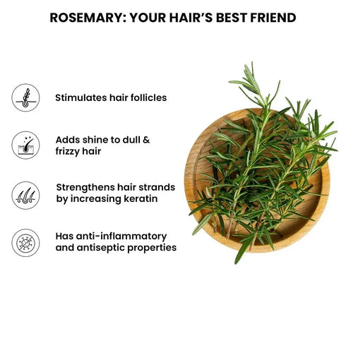 Thriveco Rosemary Water Hair Spray
