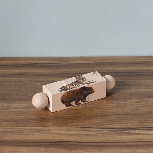 Ariro Toys Rotating Puzzle - Mammals