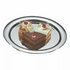 Vinod Stainless Steel Round Service Tray with Highest Grade Steel Mirror Finish Strong and Durable Dishwasher Safe Rust Free