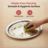 Vinod Stainless Steel Round Service Tray with Highest Grade Steel Mirror Finish Strong and Durable Dishwasher Safe Rust Free