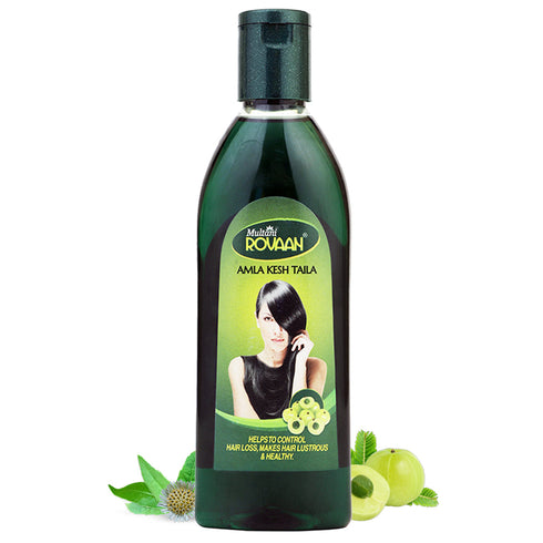 Multani Pharmaceuticals Limited Multani Rovaan Amla Kesh Taila Helps to Control Hair Loss Makes Hair Lustrous & Healthy