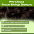 Multani Pharmaceuticals Limited Rovaan Bhringa Hair Shampoo for Hair Growth Cleans Hair & Scalp