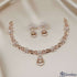 Royal Petal Grace Necklace Set