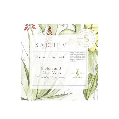 Sadhev Revitalising & Rejuvenating Bathing BarMelon & Aloe Vera
