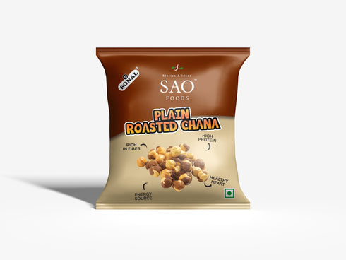 SAO Foods Plain Roasted Chana