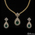 Imperial Evergreen Drop Necklace Set