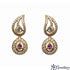 Ruby Petal Necklace Set