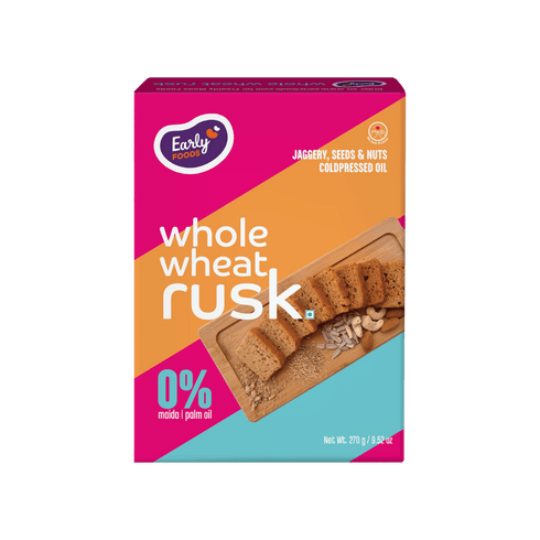 Early Foods Whole Wheat Rusk