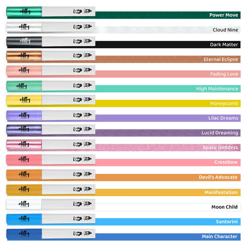 Elitty Eye Gotta Feeling | Pop Eyeliner Matte | Moon Child| White