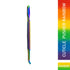 Shills Professional Rainbow Cuticle Pusher S-505