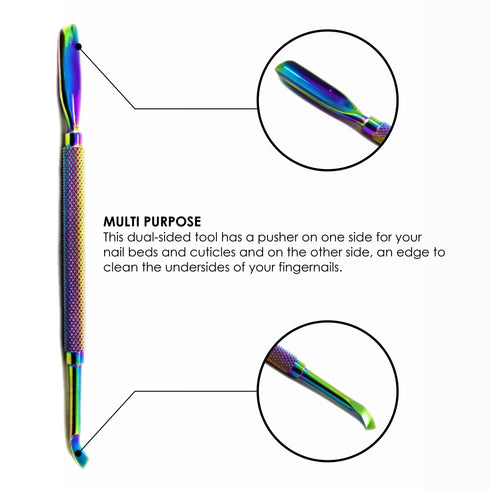 Shills Professional Rainbow Cuticle Pusher S-505
