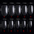 Shills Professional PKT 500pcs Short Oval Nail Tips Clear