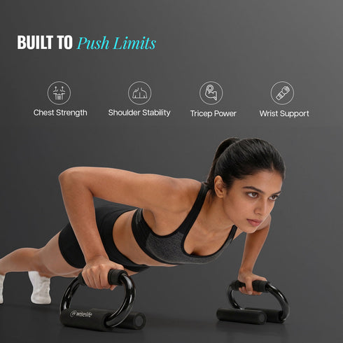 Wiselife S-Shape Push-Up Bar