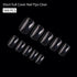 Shills Professional PKT 500pcs Short Full Cover Nail Tips Clear