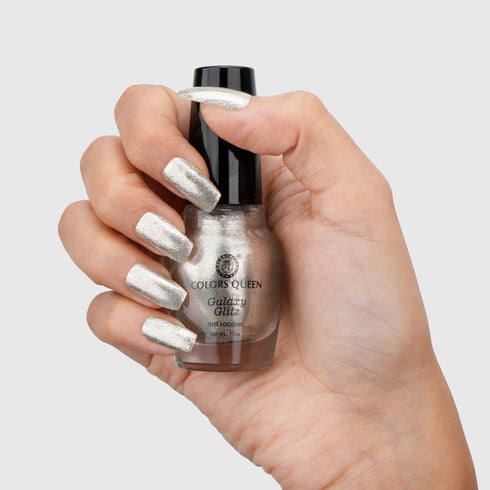 Colors Queen Galaxy Glitz Nail Paint | 17ml
