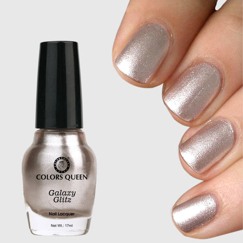 Colors Queen Galaxy Glitz Nail Paint | 17ml