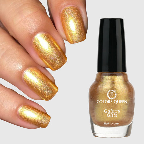 Colors Queen Galaxy Glitz Nail Paint | 17ml