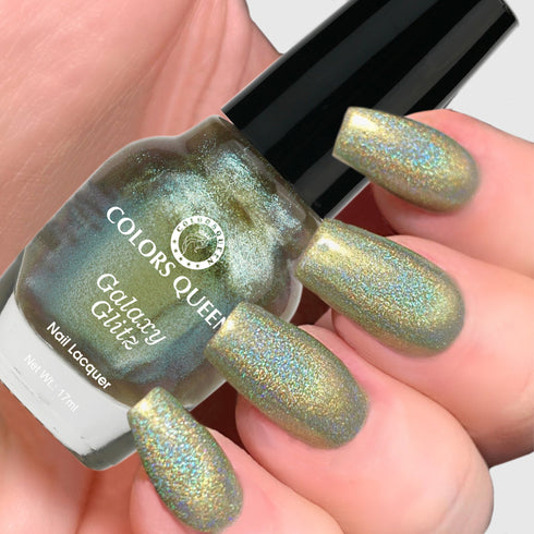 Colors Queen Galaxy Glitz Nail Paint | 17ml