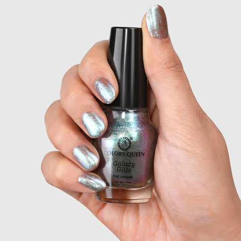Colors Queen Galaxy Glitz Nail Paint | 17ml