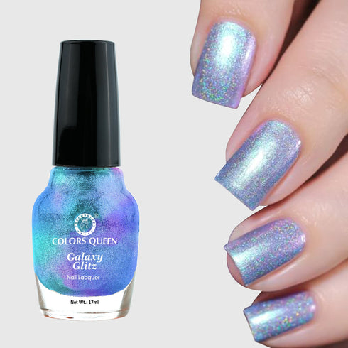 Colors Queen Galaxy Glitz Nail Paint | 17ml