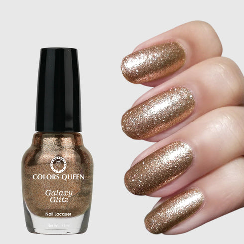 Colors Queen Galaxy Glitz Nail Paint | 17ml