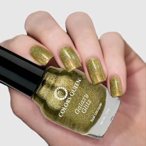 Colors Queen Galaxy Glitz Nail Paint | 17ml