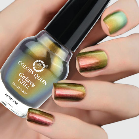Colors Queen Galaxy Glitz Nail Paint | 17ml
