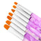 Shills Professional Gel Brush Set prpl 7Pcs
