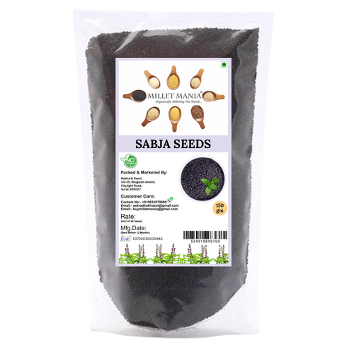 Millet Mania Organic Sabja Seeds