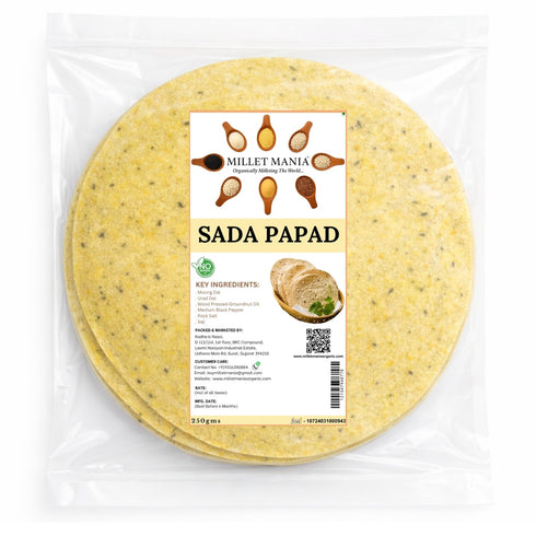Millet Mania Moong Papad