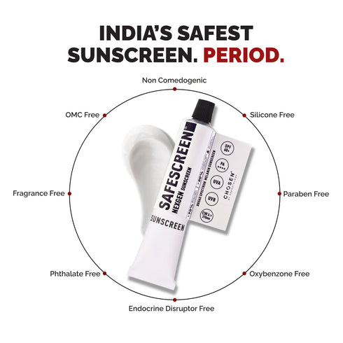Chosen SAFESCREEN NEXGEN SPF 60 Sunscreen