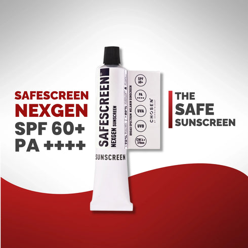 Chosen SAFESCREEN NEXGEN SPF 60 Sunscreen