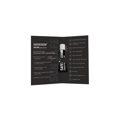 Chosen SAFESCREEN Seasun 1 5ml Redeem for 150 Zola Points