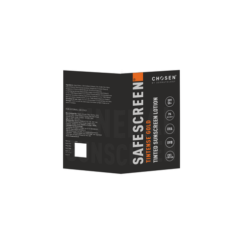 Chosen SAFESCREEN TINTENSE Gold Mini Pack 1 5ml Redeem for 150 Zola Points