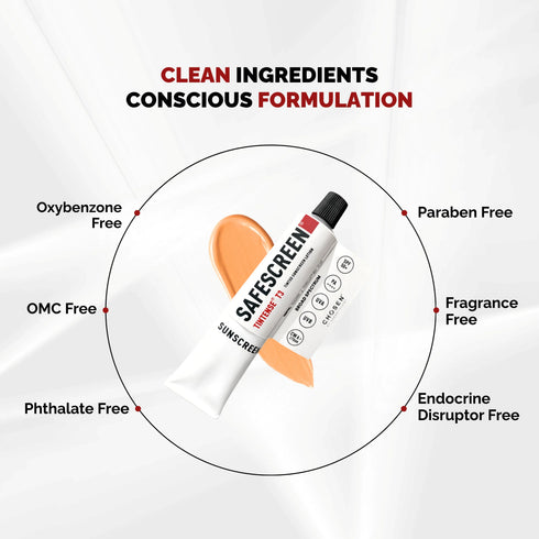 Chosen SAFESCREEN TINTENSE T3 Beige Tinted Sunscreen Lotion PA SPF 50