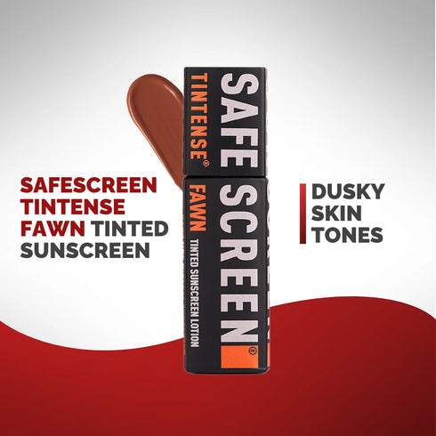 Chosen SAFESCREEN TINTENSE Fawn Tinted Sunscreen Lotion SPF 50