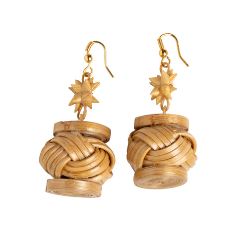 Bamboo India Juhi sky lamp Earrings