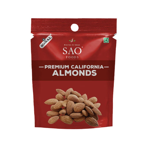 SAO Foods Unsalted Roasted Premium Almonds