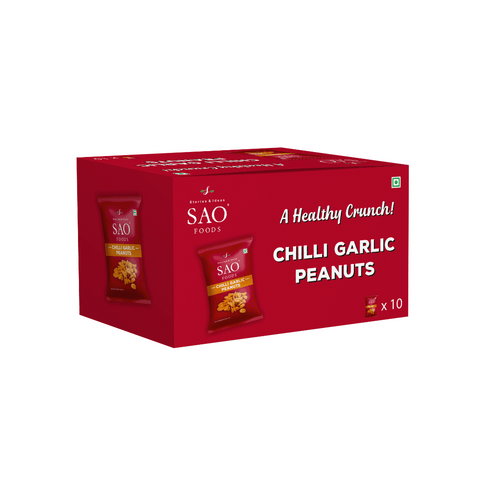 SAO Foods Chilli Garlic flavored Peanuts