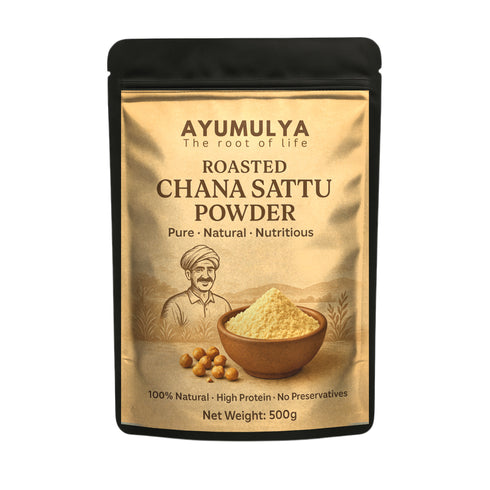 Ayumulya Roasted Chana Sattu Powder