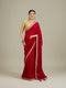 Mohey Splendid Dark Red Saree